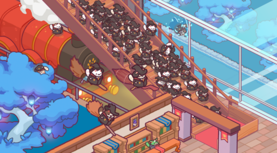 Screenshot Cat Magic School : Cute Tycoon Mod APK