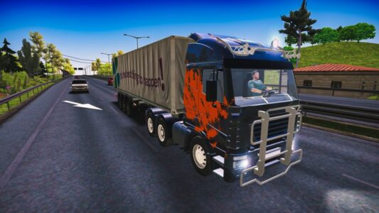 Screenshot Real Truck Driving 2025 Mod APK