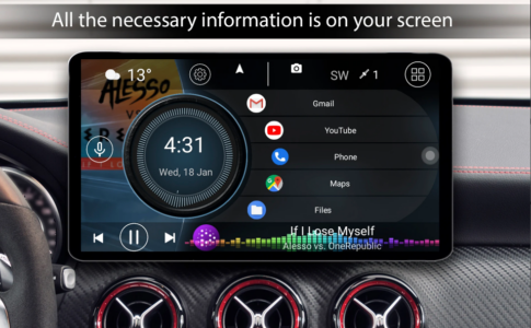 Screenshot Car Launcher Pro Mod APK