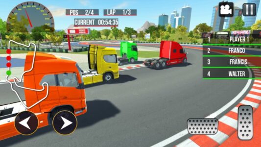 Screenshot Truck Simulator Truck Race Mod APK