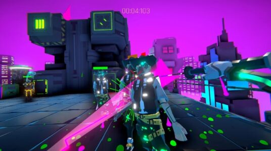 Screenshot CYBERSLAYER: No Time to Regret Mod APK