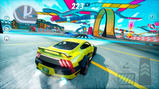 Screenshot Extreme Car Driving Stunts Mod APK
