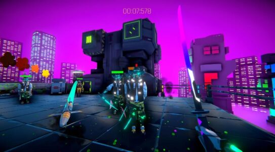 Screenshot CYBERSLAYER: No Time to Regret Mod APK
