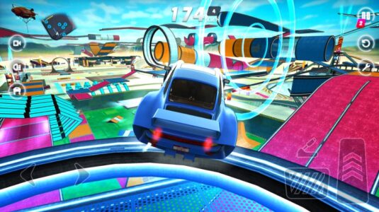 Screenshot Extreme Car Driving Stunts Mod APK