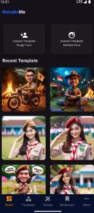 Screenshot RemakeMe : Face Swap AI Magic Mod APK