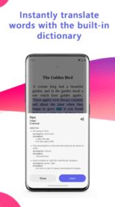 Screenshot Bookvo Reading English Stories Mod APK