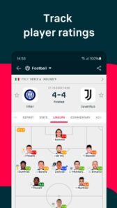 Screenshot Flashscore live scores & news Mod APK