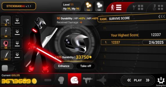 Screenshot Stickman Neo Gangster Mod APK