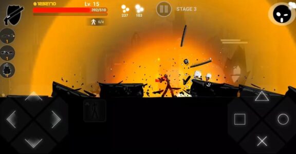 Screenshot Stickman Neo Gangster Mod APK