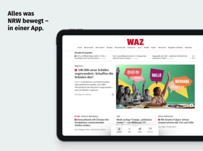Screenshot WAZ News Mod APK