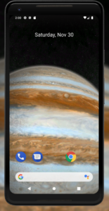 Screenshot Planets 3D Live Wallpaper Mod APK