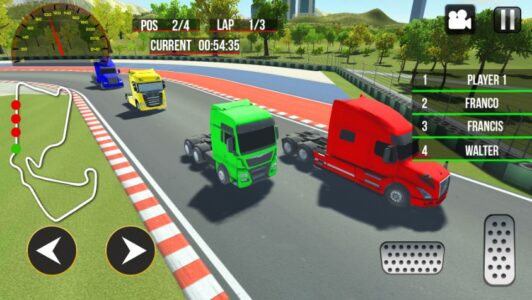 Screenshot Truck Simulator Truck Race Mod APK