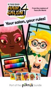 Screenshot Toca Boca Hair Salon 4 Mod APK