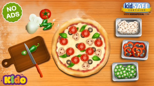 Screenshot Pizza Baking Kids Games Mod APK