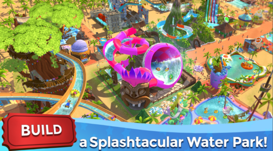 Screenshot RollerCoaster Tycoon Touch Mod APK