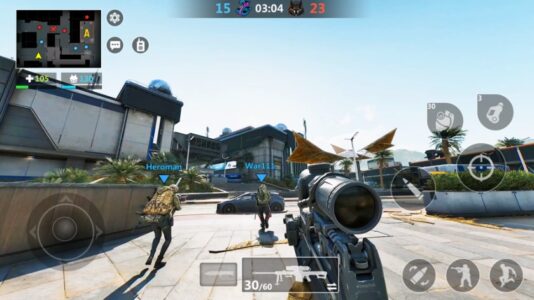 Screenshot Gun Strike Online Mod APK