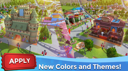 Screenshot RollerCoaster Tycoon Touch Mod APK