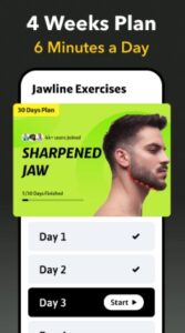 Screenshot Jawline Exercises – Face Yoga Mod APK