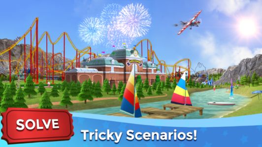 Screenshot RollerCoaster Tycoon Touch Mod APK