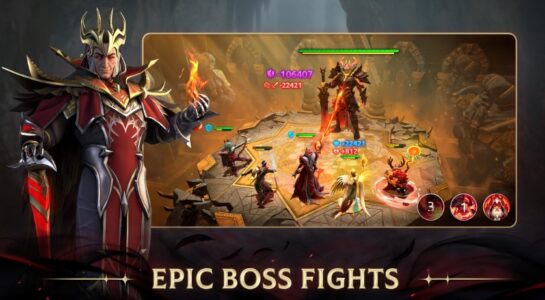 Screenshot Age of Magic Turn Based RPG Mod APK