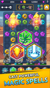 Screenshot Squad Match - Puzzle Heroes Mod APK