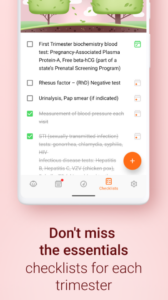 Screenshot Pregnancy and Due Date Tracker Mod APK