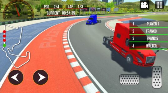 Screenshot Truck Simulator Truck Race Mod APK