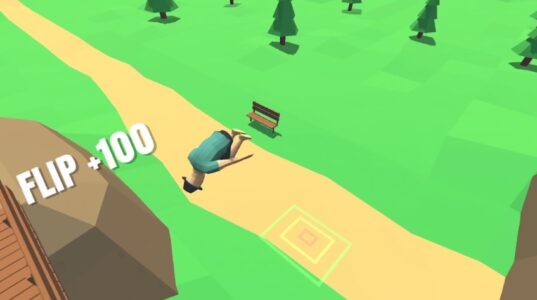 Screenshot Flip Trickster - Parkour Simulator Mod APK