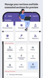 Screenshot Professional Resume Builder Mod APK