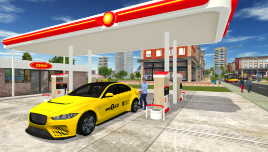 Screenshot Taxi Game Mod APK