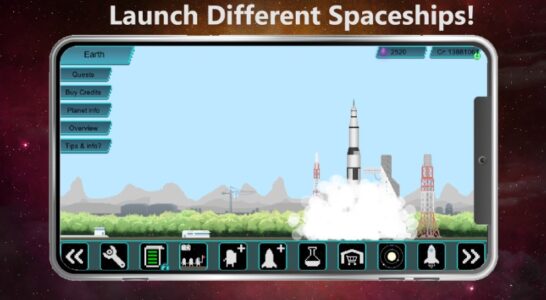 Screenshot Tiny Space Program Mod APK