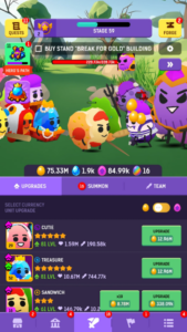 Screenshot Clash of Eggs - idle RPG Mod APK