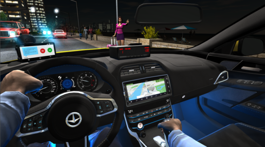Screenshot Taxi Game Mod APK