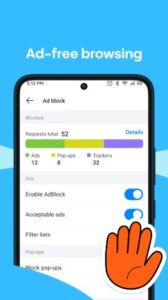Screenshot Aloha Private Browser – VPN Mod APK