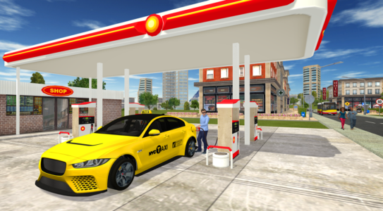 Screenshot Taxi Game Mod APK