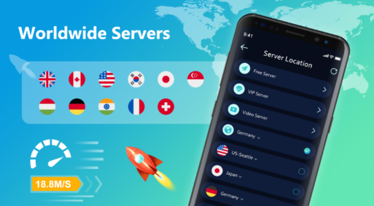 Screenshot Free VPN Super™ – Fast & Secure Mod APK