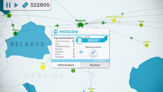 Screenshot FLYCORP:AIRLINE MANAGER Mod APK