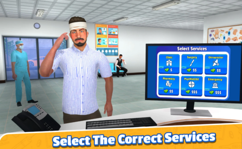 Screenshot Doctor's Office Simulation Mod APK