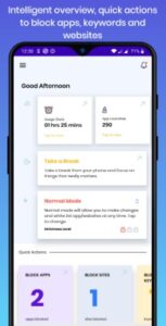 Screenshot Stay Focused: App/Site Blocker Mod APK