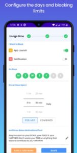 Screenshot Stay Focused: App/Site Blocker Mod APK