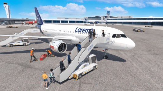 Screenshot Airplane Pilot Airport Tycoon Mod APK