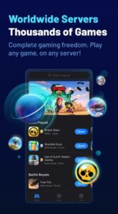 Screenshot GearUP Game Booster: Lower Lag Mod APK