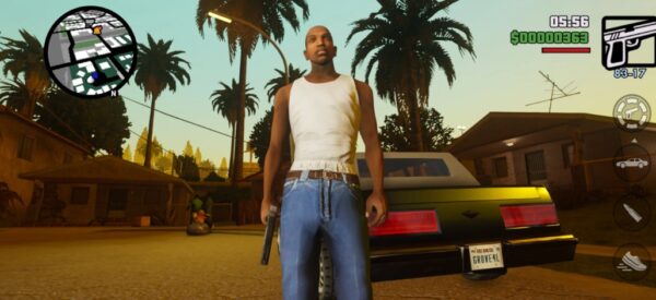 Screenshot GTA: San Andreas – NETFLIX Mod APK