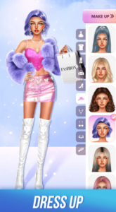 Screenshot Fashion Glow: Model & Style Mod APK