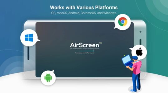 Screenshot AirScreen – AirPlay & Cast Mod APK