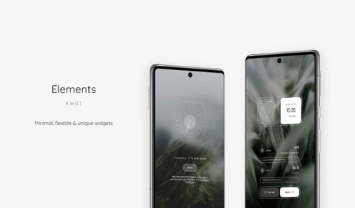 Screenshot Elements KWGT Mod APK