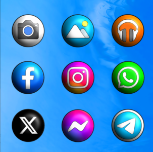 Screenshot Pixly 3D – Icon Pack Mod APK