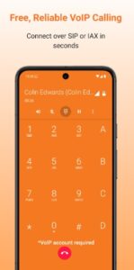 Screenshot Zoiper IAX SIP VOIP Softphone Mod APK
