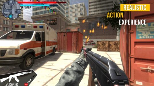 Screenshot Bio ops : Real Commando 3D FPS Mod APK