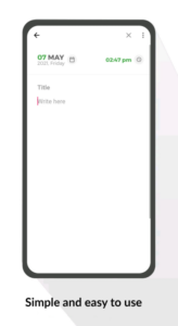 Screenshot Daybook Mod APK